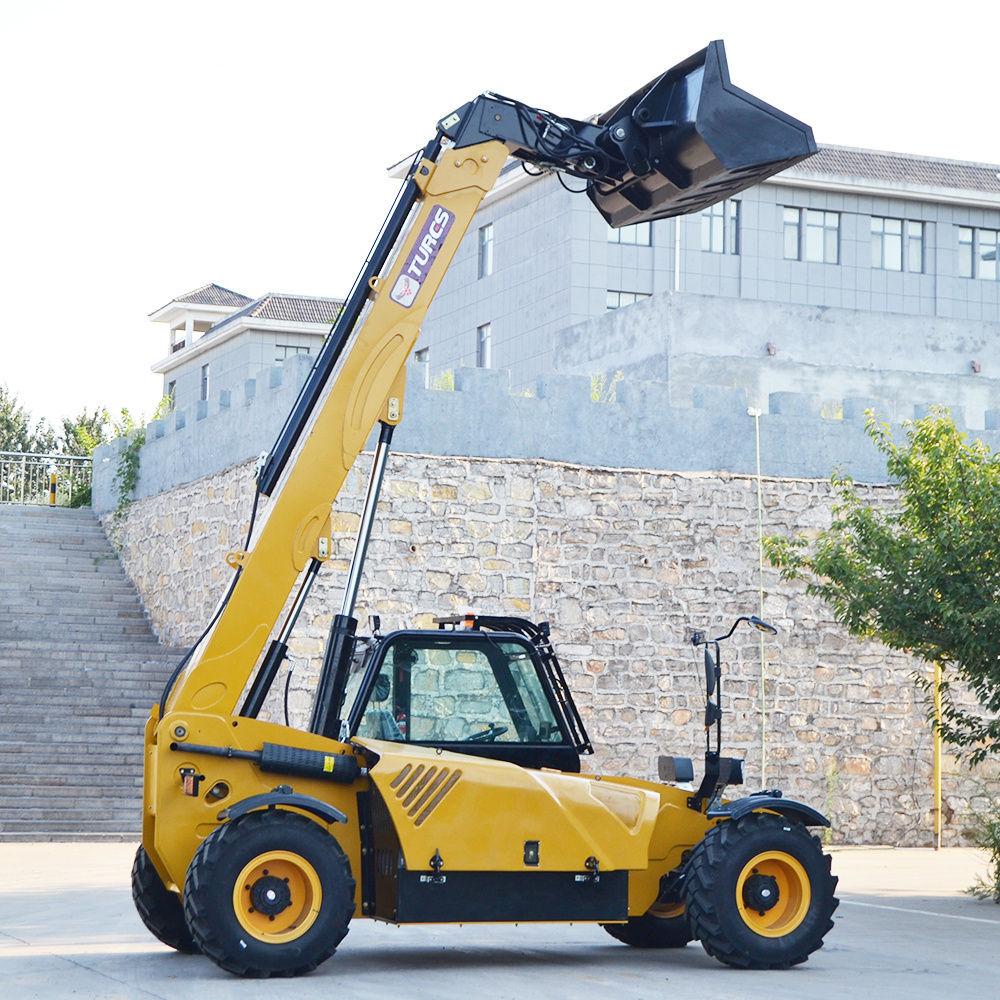 New telehandler telescopic loader forklift side boom loader 3ton