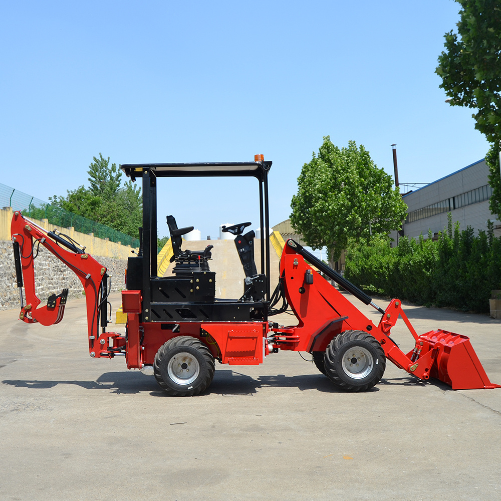 Mini backhoe loader retroexcavadora compact backhoe in Chile and Peru