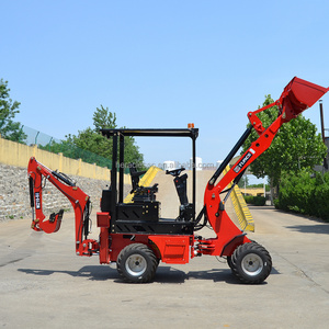 Mini backhoe loader retroexcavadora compact backhoe in Chile and Peru