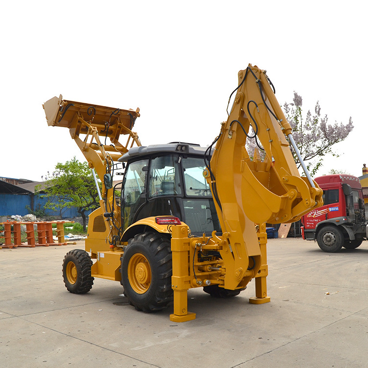 Maquinaria Pesada Retroexcavadoras Wheel Loader Chinese Backhoe Loader For Sale