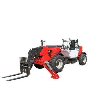 Tures rotating 4ton forklift telehandler telescopic loader handler for sale