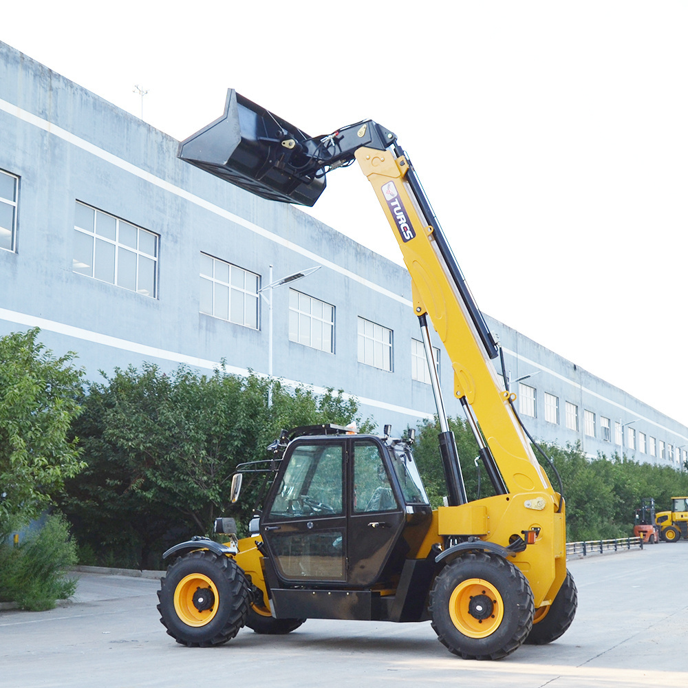 New telehandler telescopic loader forklift side boom loader 3ton