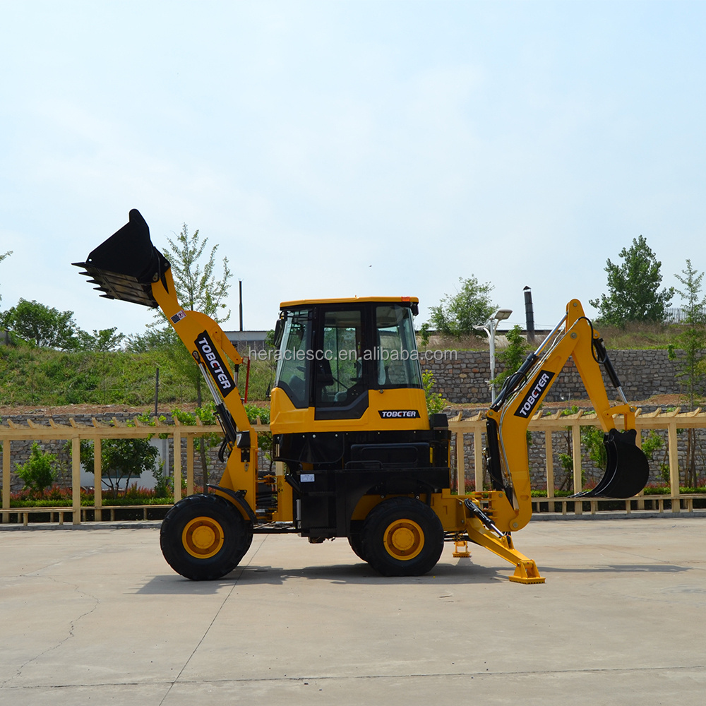 articulated cheapest towable backhoe loader for sale