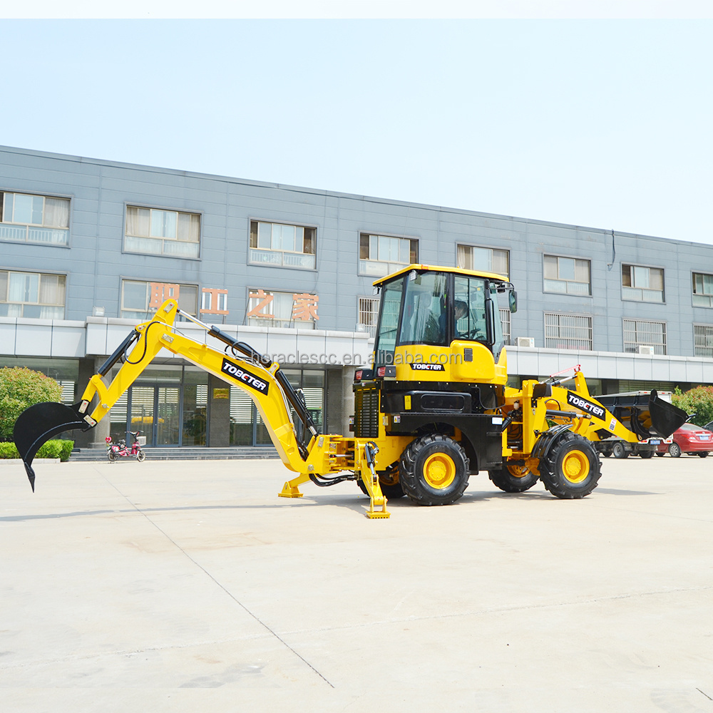 articulated cheapest towable backhoe loader for sale