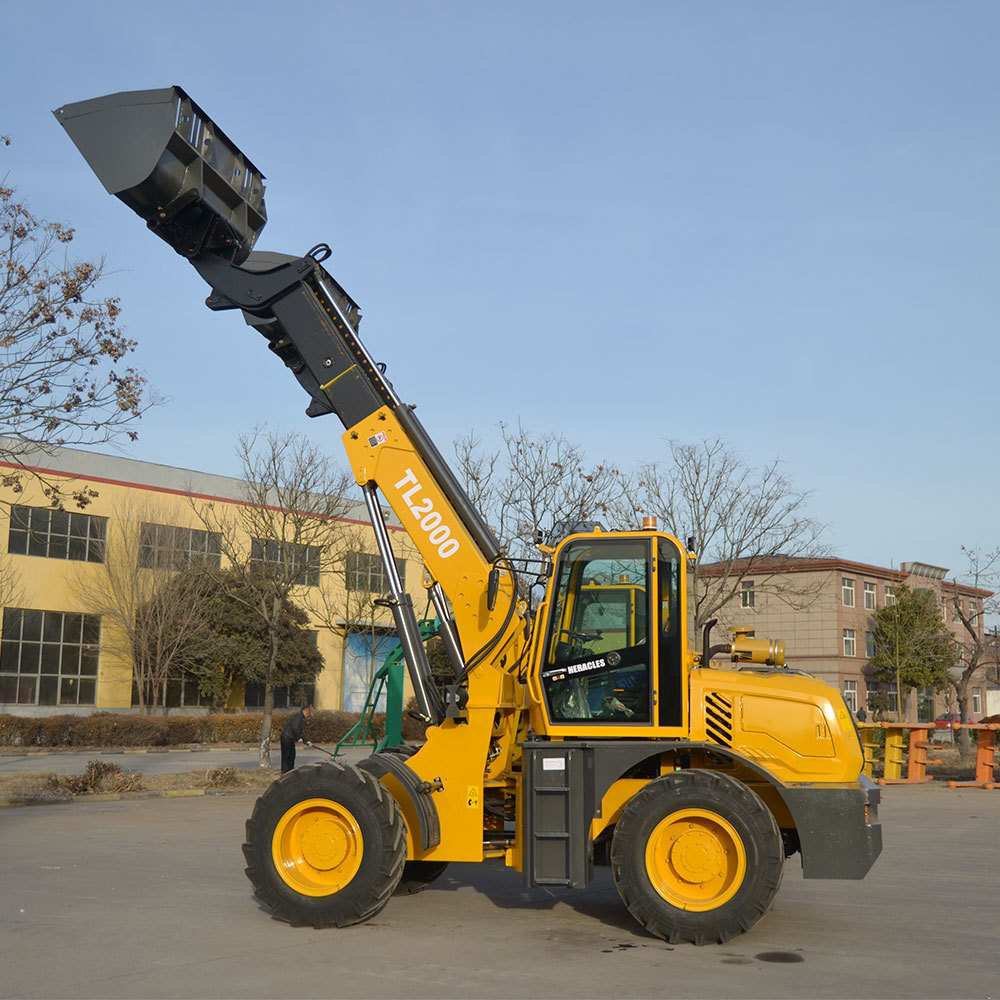 Heracles Tl2000 Tire Loader Telescopic Boom Wheel Loader