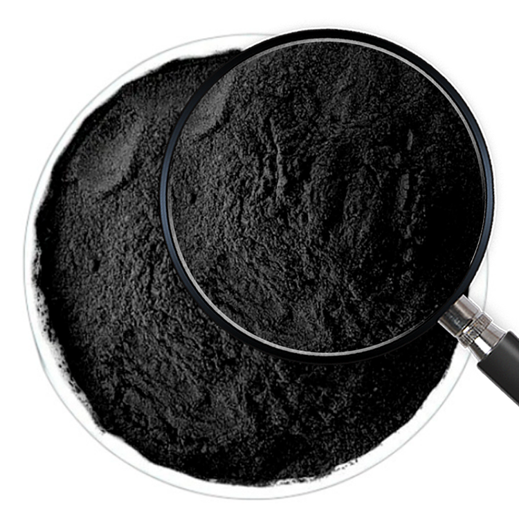 Black Pigment Organic Bamboo Charcoal Edible Vegetable Carbon Black Powder