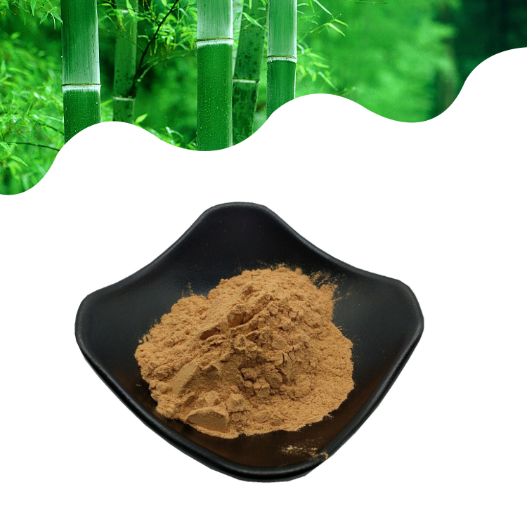 Factory Supply Hot Selling 100% Bamboo Shavings Extract Bamboo Leaf Extract Powder