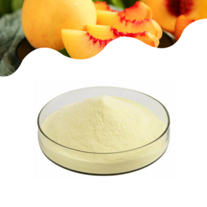 ISO9001 certified 100% natural peach powder freeze-dried yellow peach powder