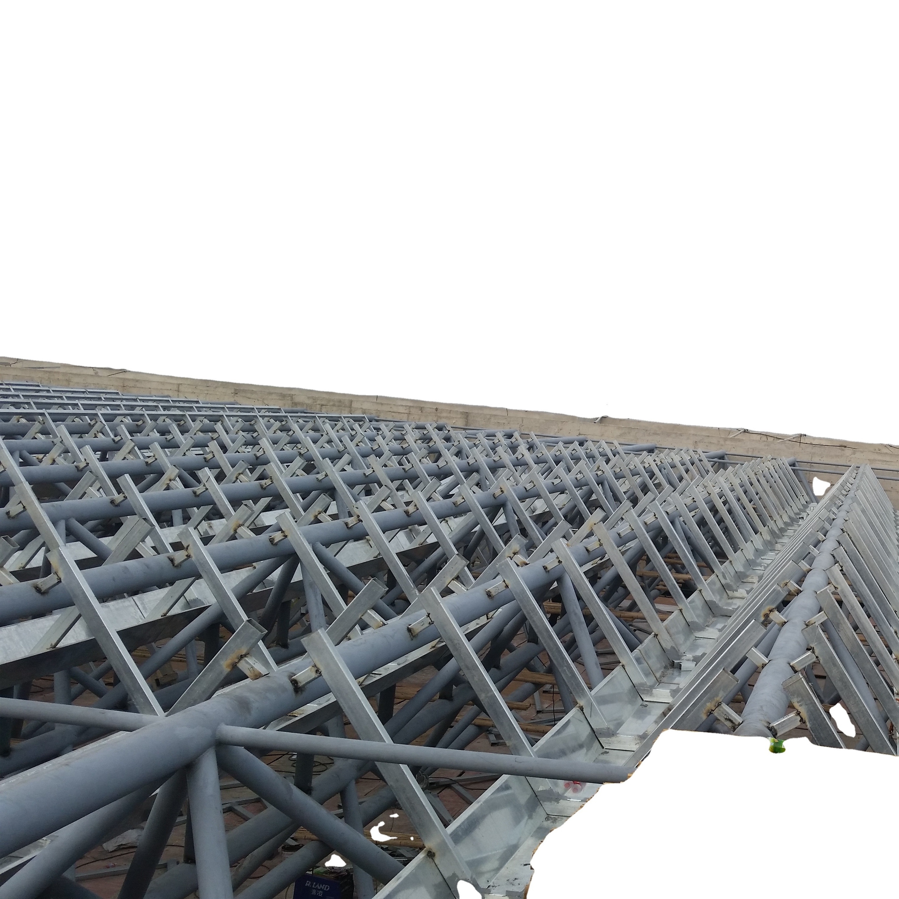 High quality durable steel roof truss galvanized steel channel steel roof trusses