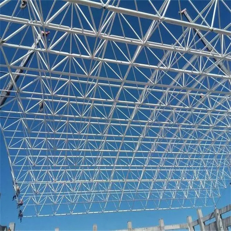 Construction Building Material Price Prefab Houses Steel Structure Roof Trusses Light Customized Frame Hangar Garage Color DIN