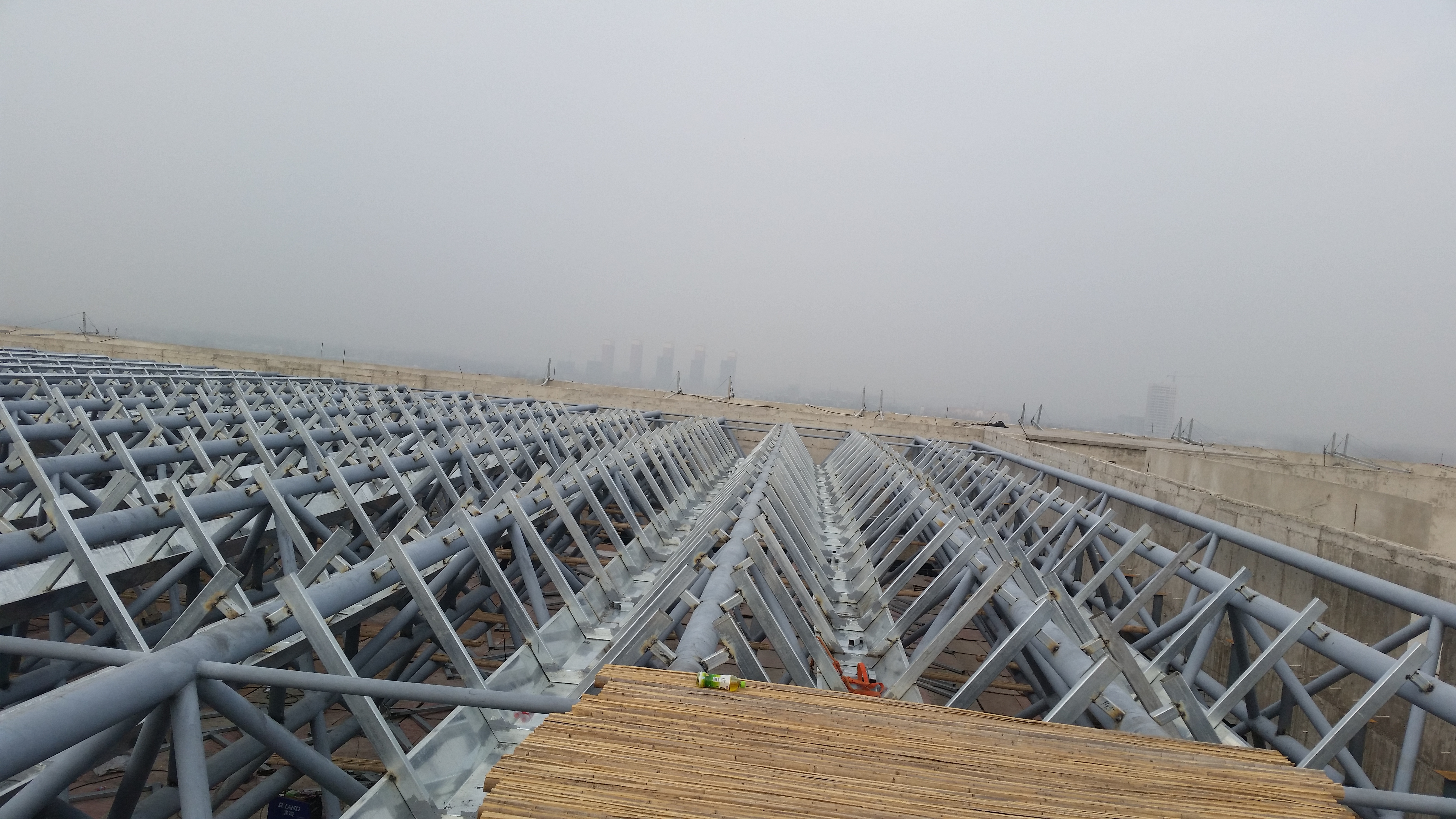 High quality durable steel roof truss galvanized steel channel steel roof trusses