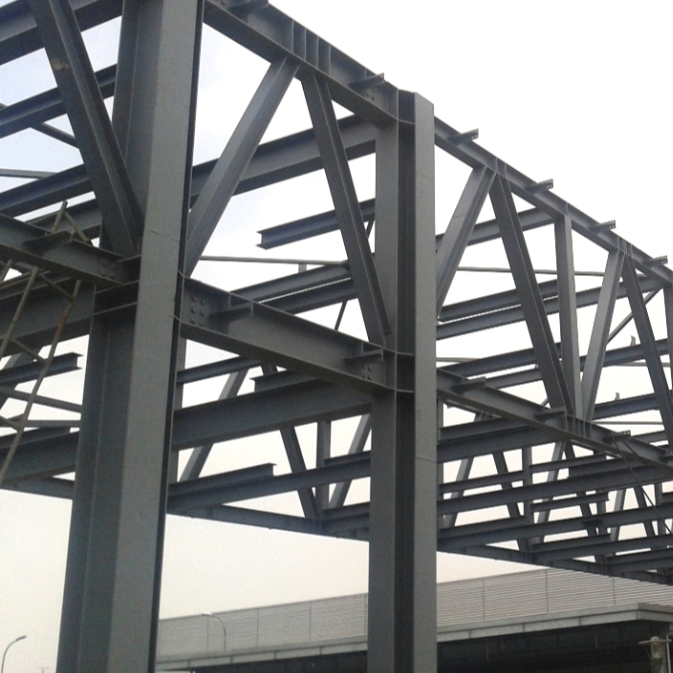 Light Steel Prefab Design Steel Roof Trusses For Building Construction