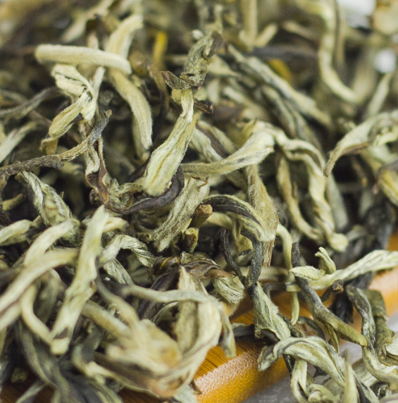 Natural raw dried scented baihao flavor jasmine green tea leaf