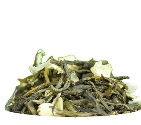 Natural raw dried scented baihao flavor jasmine green tea leaf