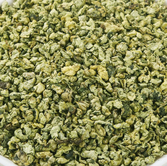 He ye cha bulk loose natural green lotus leaf granules slimming tea dried lotus leaf