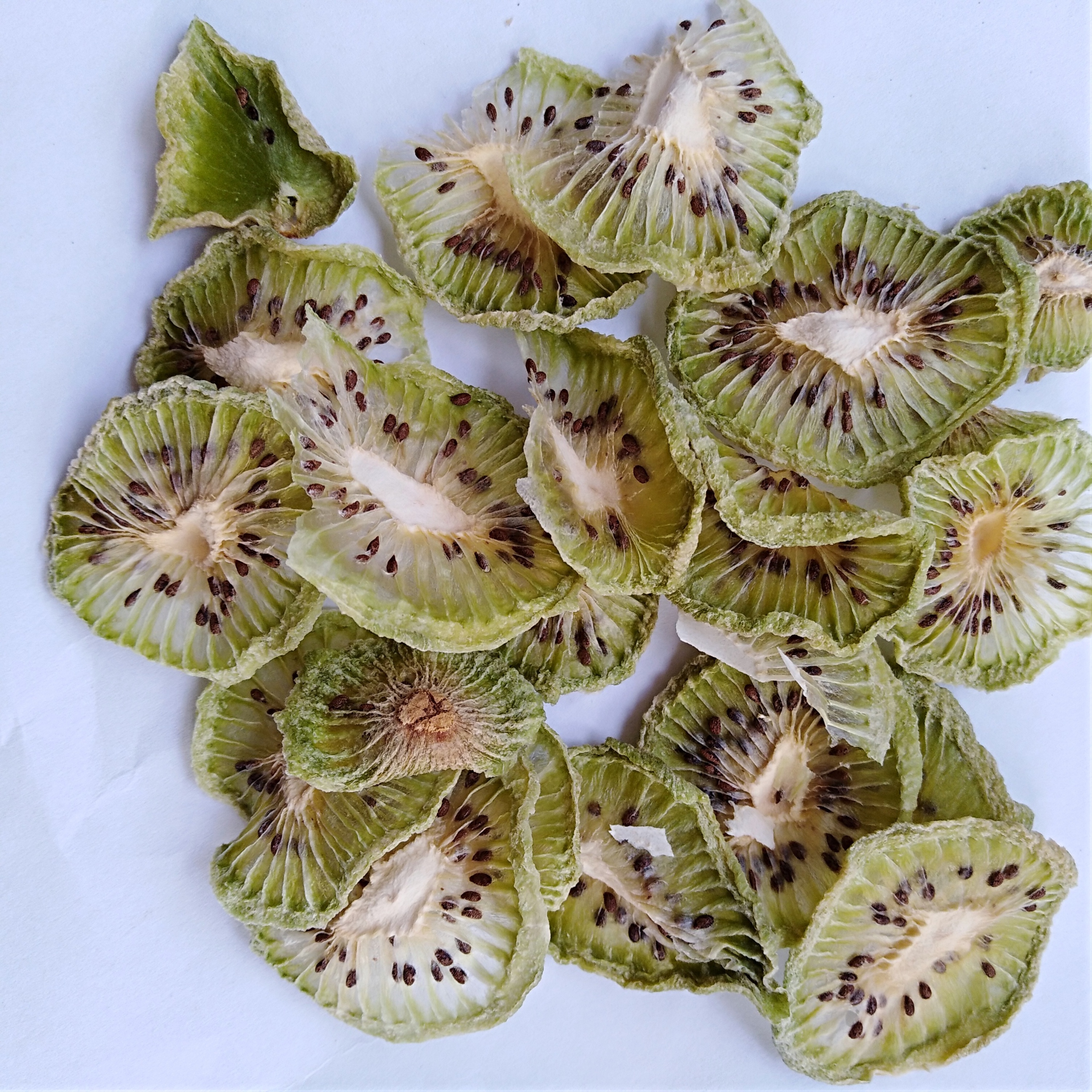 Pure Freeze drying kiwifruit Natural Delicious Snack dried Kiwi Fruit Slices for sale