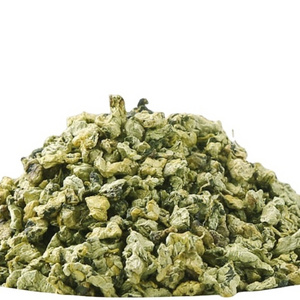 He ye cha bulk loose natural green lotus leaf granules slimming tea dried lotus leaf