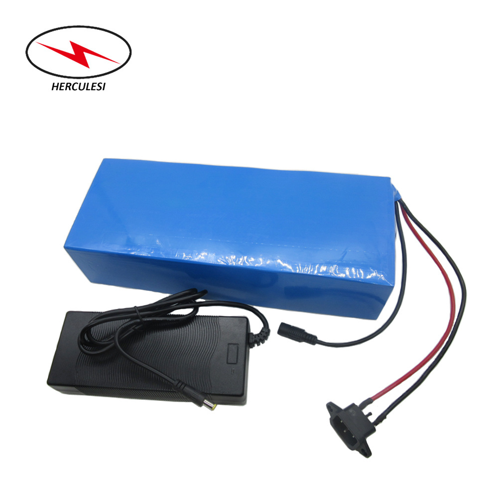 Green Power 52V 30Ah Ebike Battery Pack 1500W Lithium ion Electric Bike Battery with 30A BMS Protection for Motor 1500 Watt