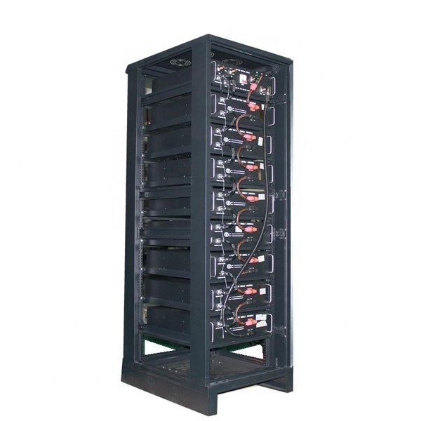 Standard 19 inch UPS Inverter Rack Cabinet 48V 1000Ah 50 kwh Lithium Li Ion Module Battery