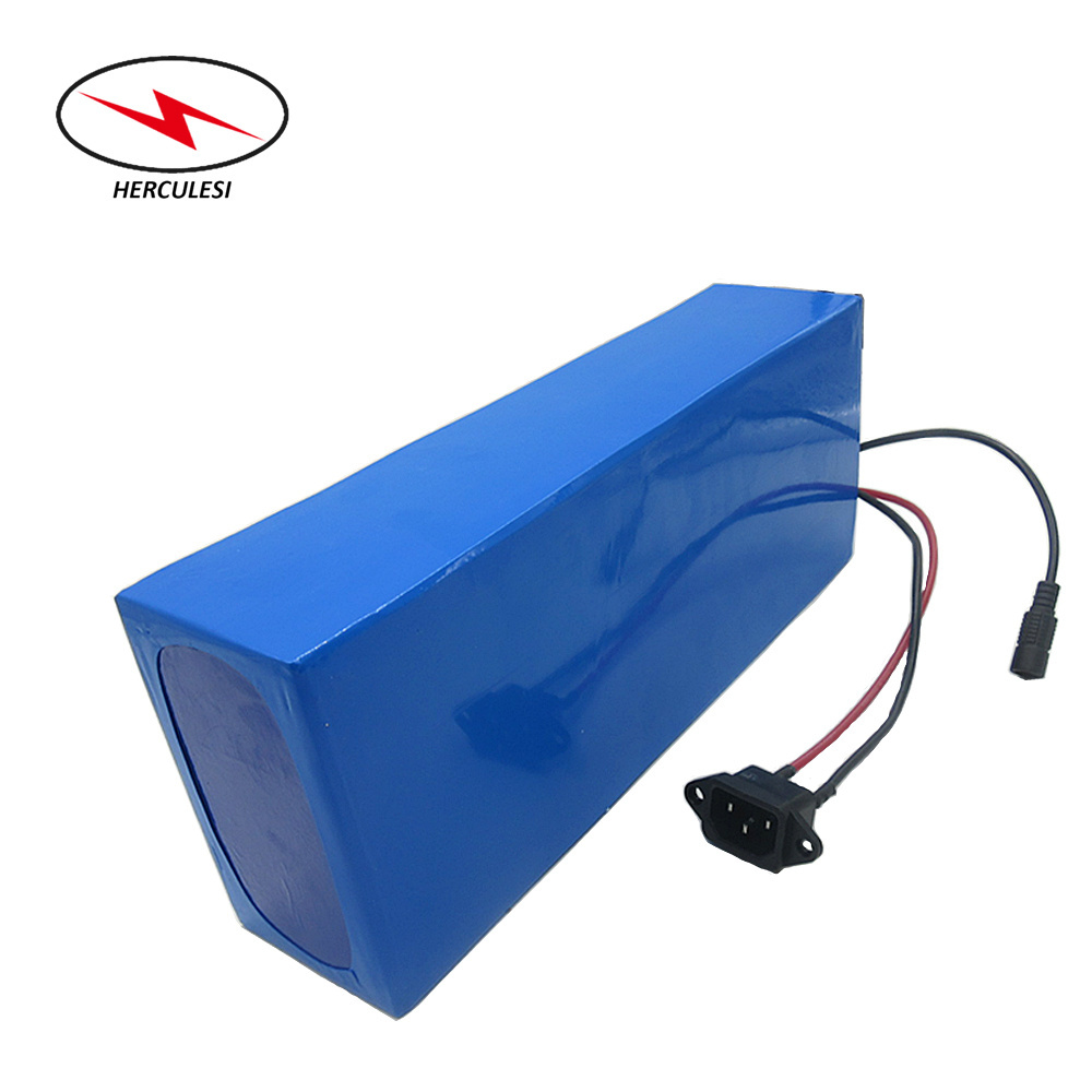 Green Power 52V 30Ah Ebike Battery Pack 1500W Lithium ion Electric Bike Battery with 30A BMS Protection for Motor 1500 Watt