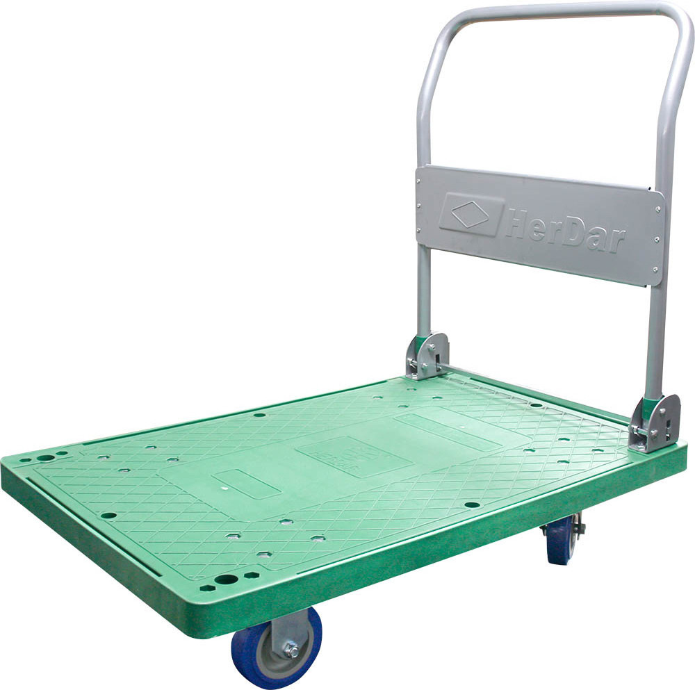 Transport Platform Trolleys For Warehouse Good Price 300Kg Capacity Heavy Duty Platform Herdar Vietnam Exporter