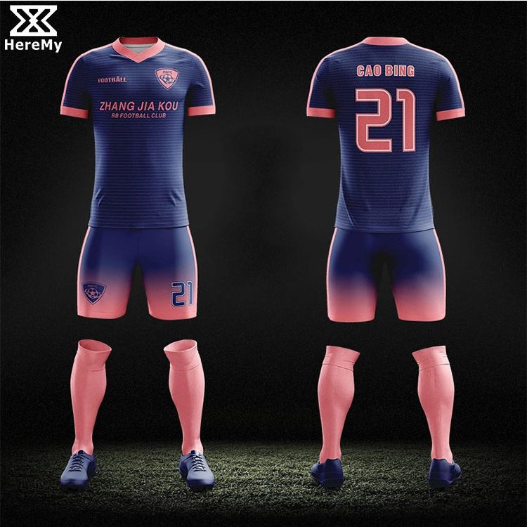 Heremy  quality factory wholesale soccer wear soccer jersey cheap price player version Club Soccer Jersey