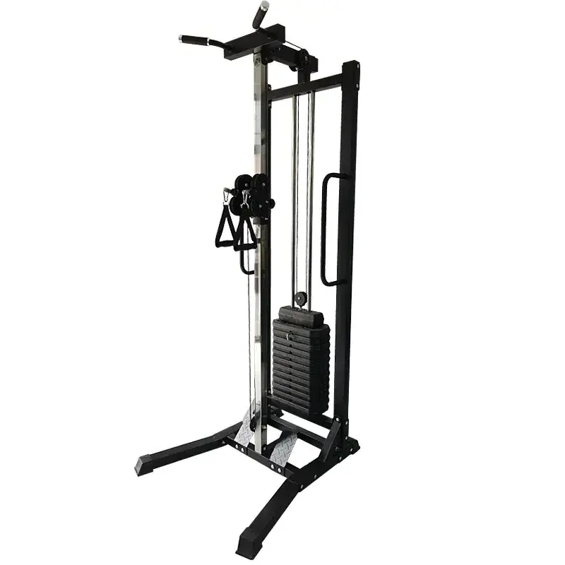 Home Fitness Equipment Lat Pull Down Machine Cable Low Seated Row Multifunctional Fitness Equipment