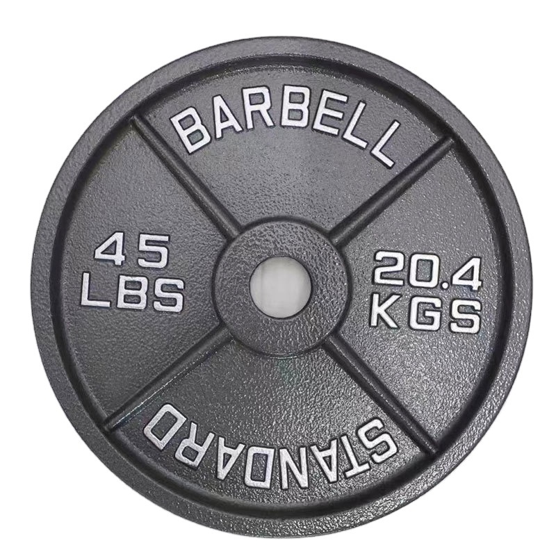 Wholesale Weight Lifting Cheap Iron Weight Plates Standard Dumbbell Weight Plates