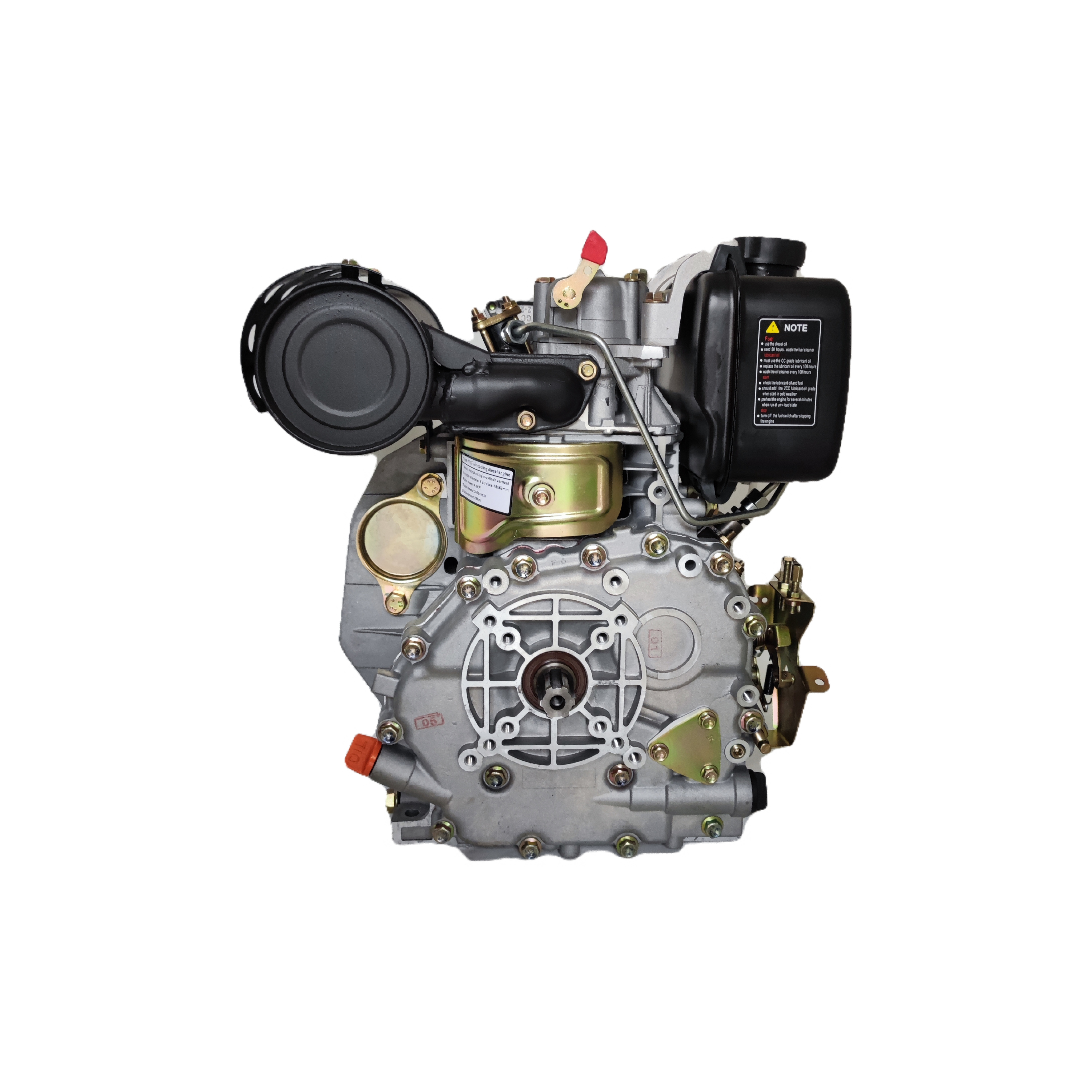 AMS 12hp 4-stroke general 178F diesel engine Air Cool Single Cylinder manufacturer 1 Cylinder Diesel Engine Price