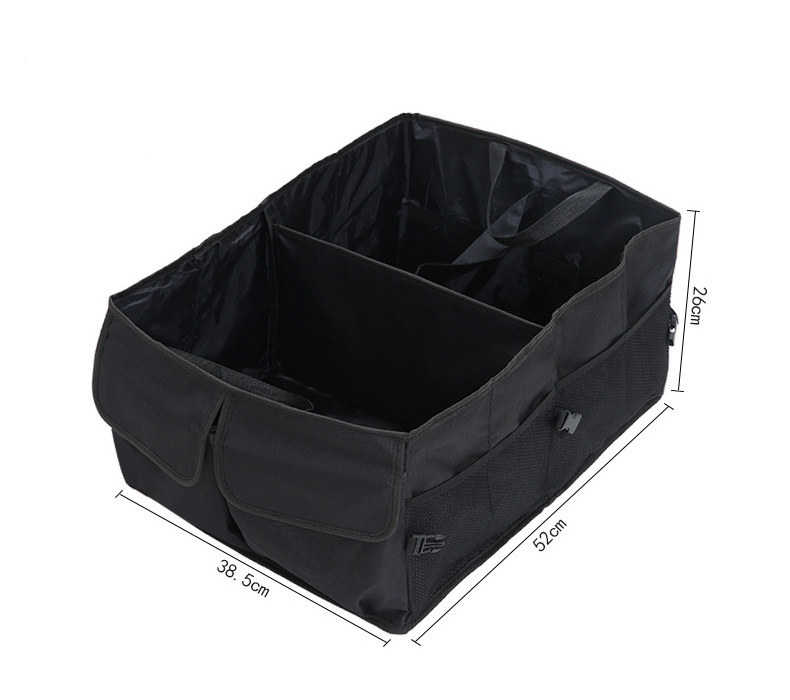 Wholesale folding Waterproof Washable Car Boot Storage Bag Heavy Duty Car Trunk Organizer