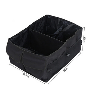 Wholesale folding Waterproof Washable Car Boot Storage Bag Heavy Duty Car Trunk Organizer