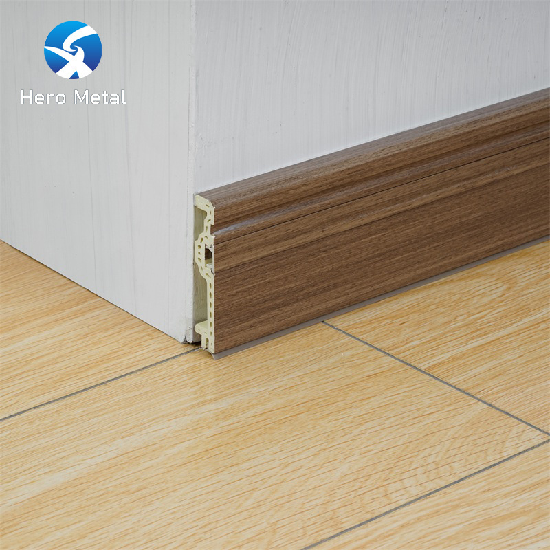 cheap price 3mm 10mm 12mm bedroom plastic baseboard pvc black skirting boards