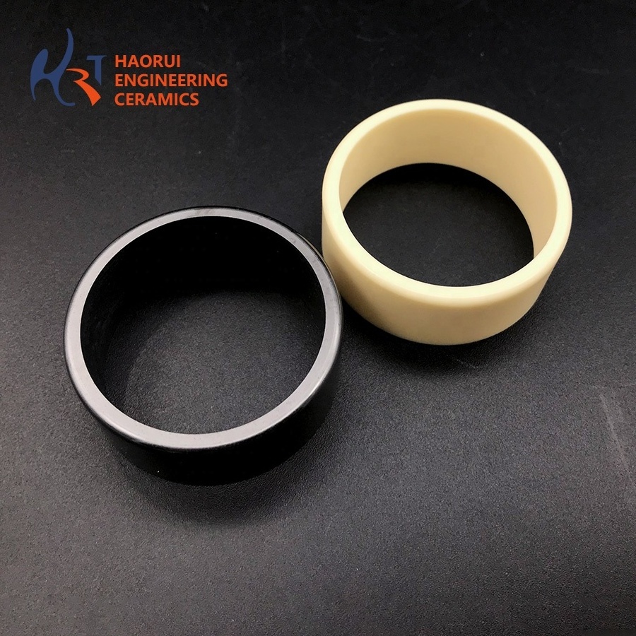 Wear-resistant and high-temperature resistant Silicon carbide ceramic sealing ring Casing Shaft sleeve Bushing