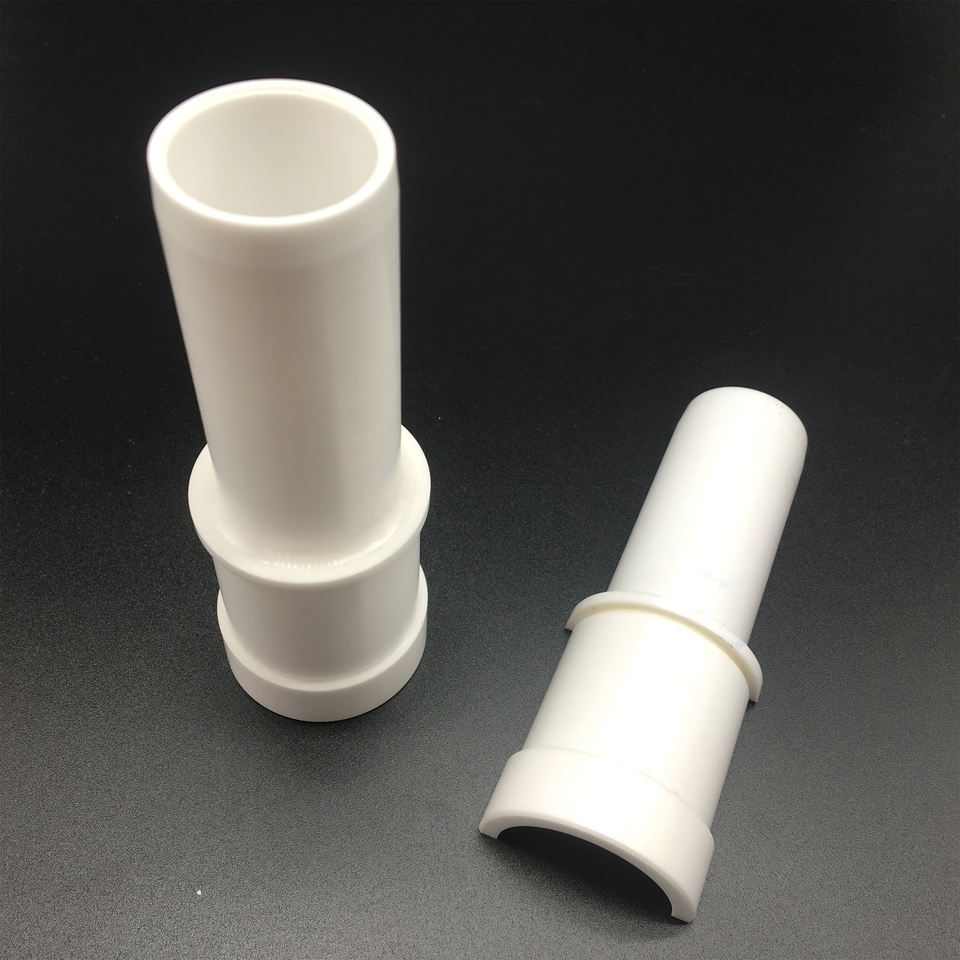 Customizable Custom Industrial 3mol Ysz Zirconia Ceramic Machining Part ceramic tube