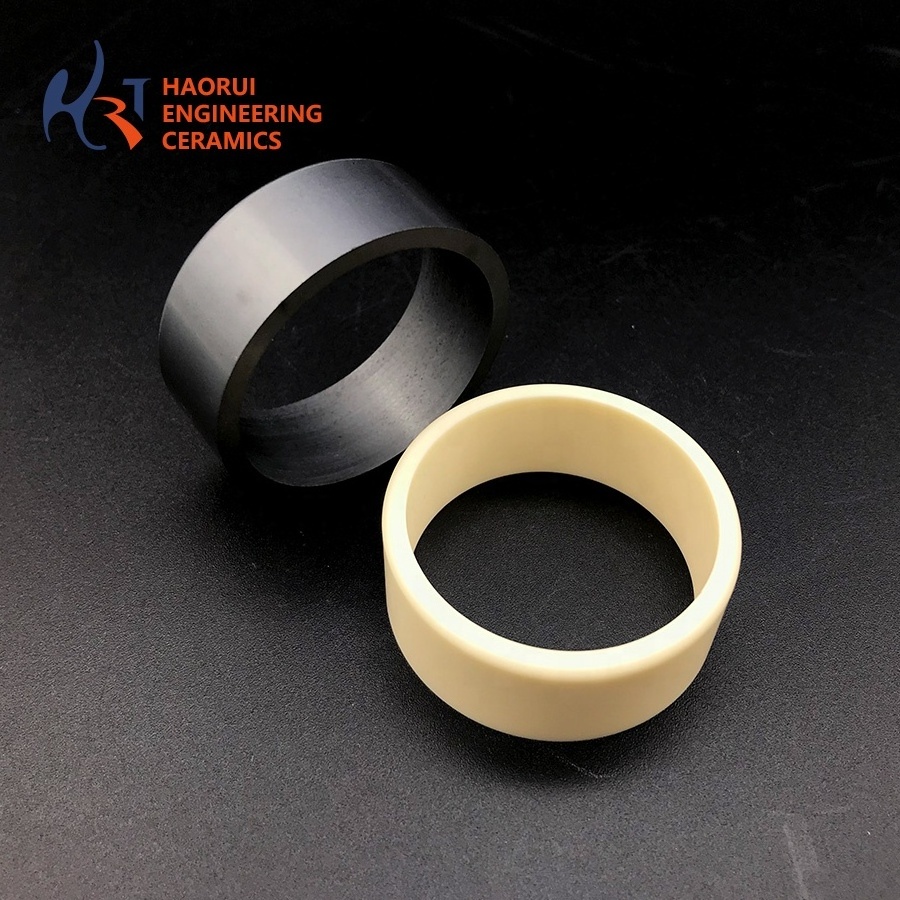 Wear-resistant and high-temperature resistant Silicon carbide ceramic sealing ring Casing Shaft sleeve Bushing