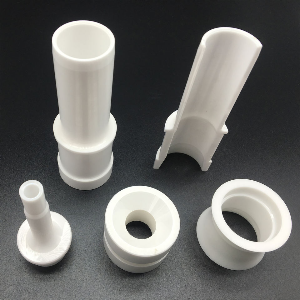 Customizable Custom Industrial 3mol Ysz Zirconia Ceramic Machining Part ceramic tube