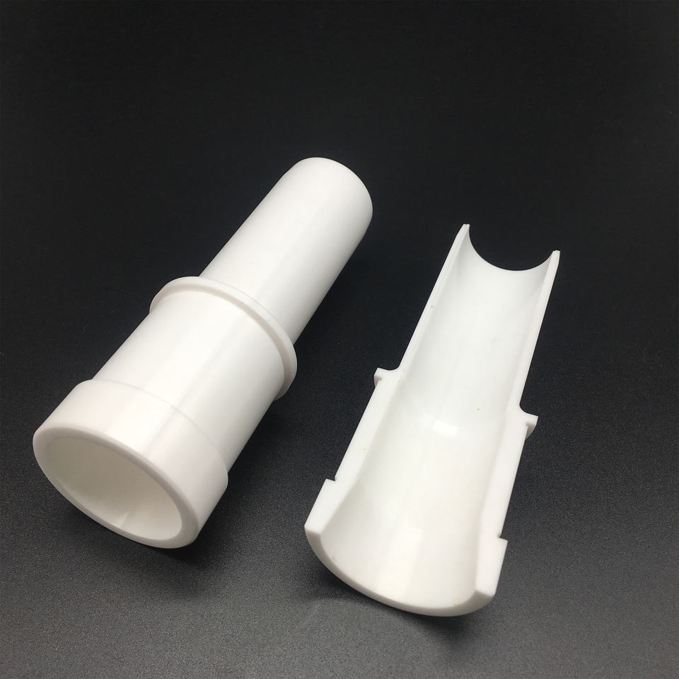 Customizable Custom Industrial 3mol Ysz Zirconia Ceramic Machining Part ceramic tube