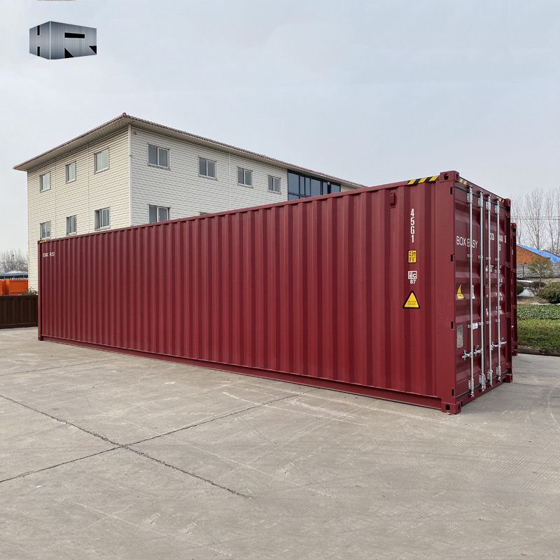 High quality steel dry container new 40ft shipping container from China