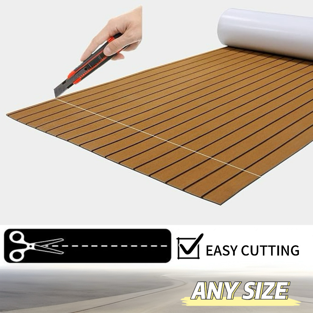 HEROES Modern Design Brushed Eva Foam Decking Mat New WaterProof Marine Accessories for Boat Yacht Floor