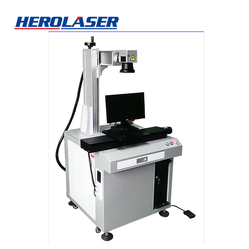 1mm Deep Metal Fiber Laser Engraving Machine / 50W /100W IPG Laser Marker