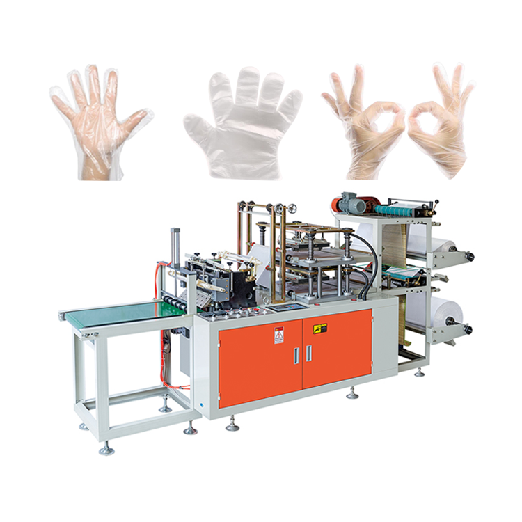 fully automatic tpe vinyl hdpe disposable glove making machine