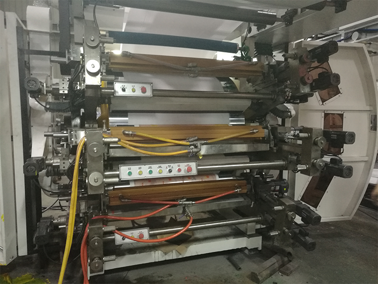 automatic paper bag printing machine pouch flexographic printing machine flexo printing machine 8 color