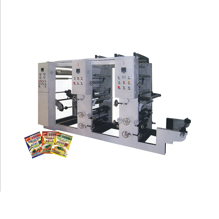 HERO High quality  Printing Machine Flexo Mylar Bags 6 Color Non Woven Bag Making Machine Provided Flexographic Plastic