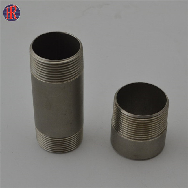 3 inches Stainless Steel 304 316 Pipe Fittings Long Barrel Nipple