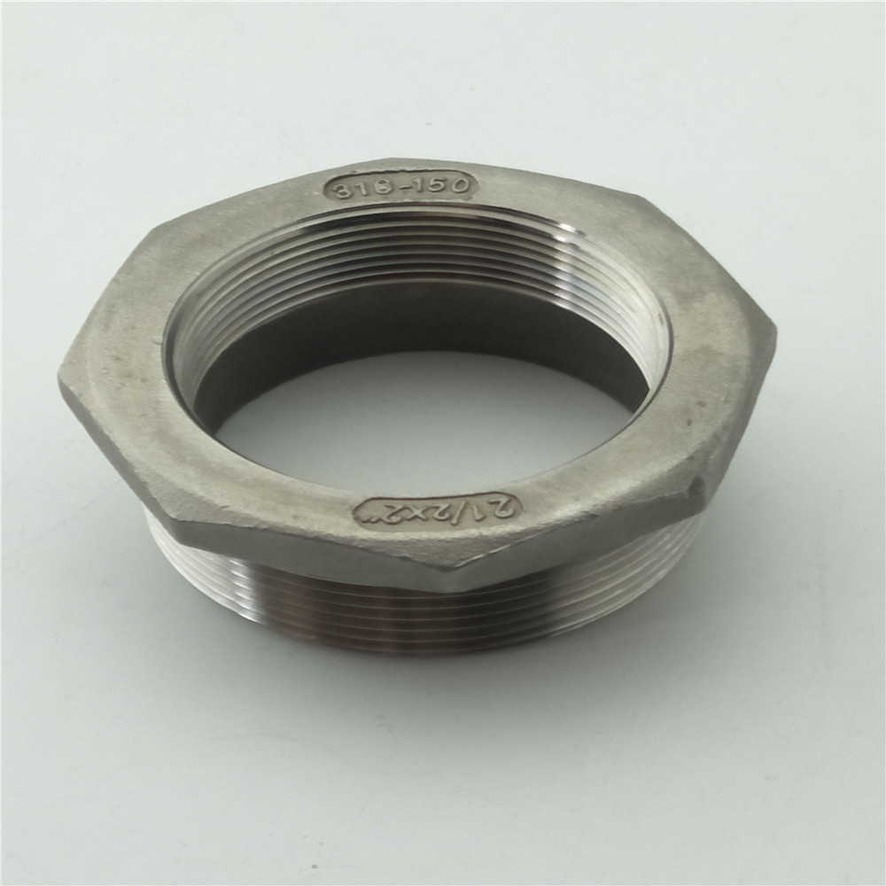 Binzhou Stainless steel BSP NPT threaded nipple hex reducing bushing