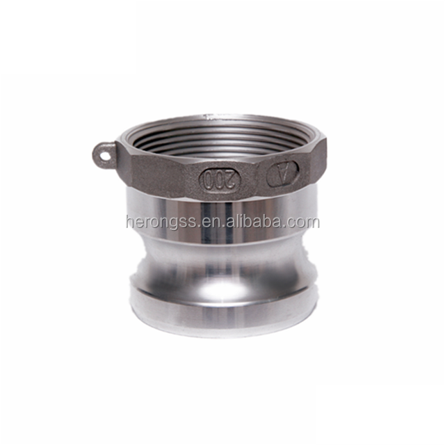 304 stainless steel quick joint Type A high pressure water pipe with internal thread buckle rubber gasket