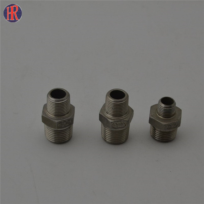 Stainless steel screw pipe fitting 1/4