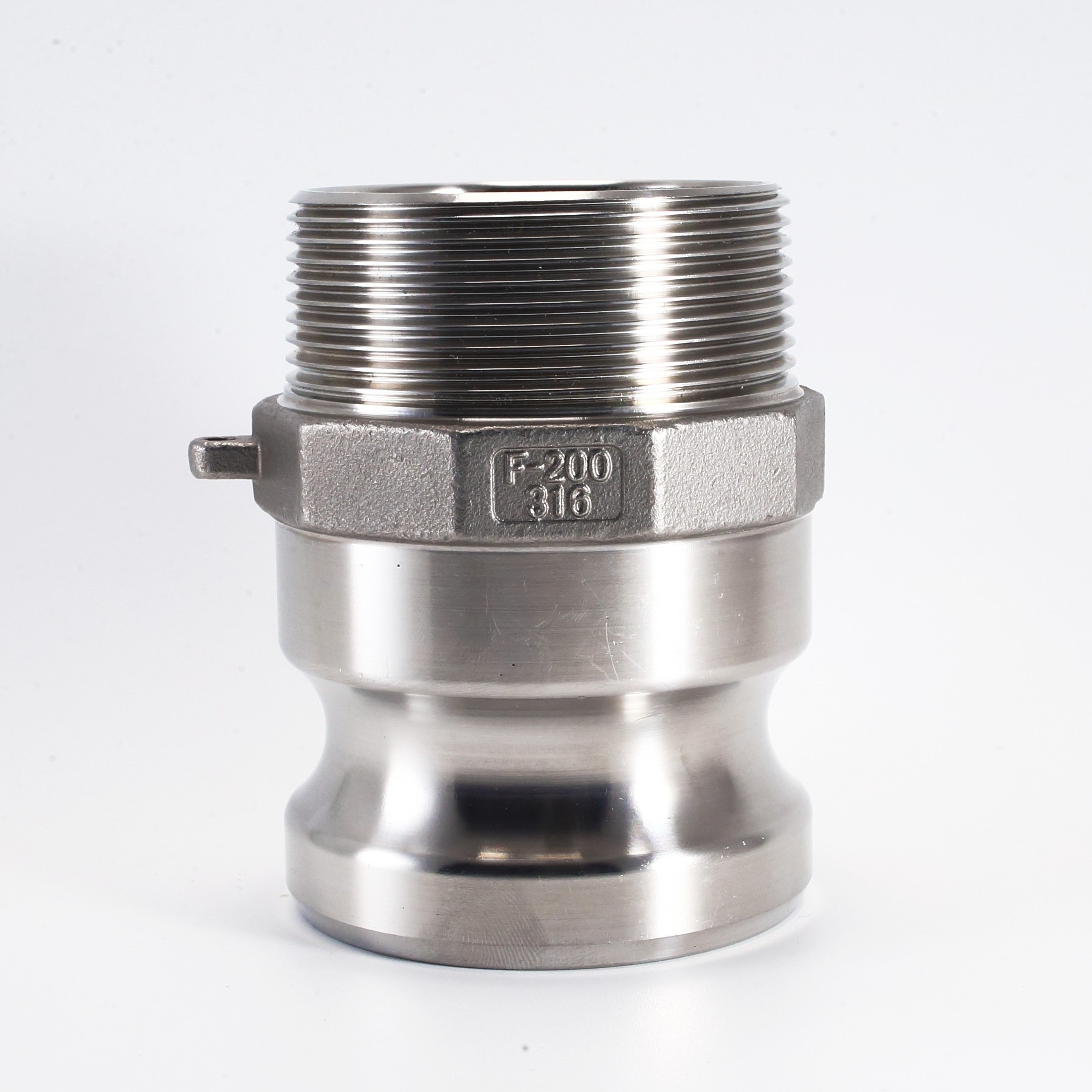 Good Type C ss304 Stainless Steel brass Pipe Camlock Quick Hydraulic Coupling plumbing Fitting