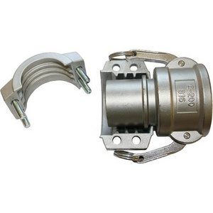 Stainless steel EN 14420-3  camlock hose safety clamp