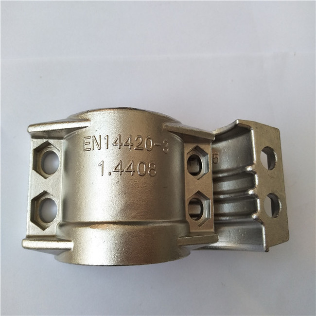 Stainless steel EN 14420-3  camlock hose safety clamp